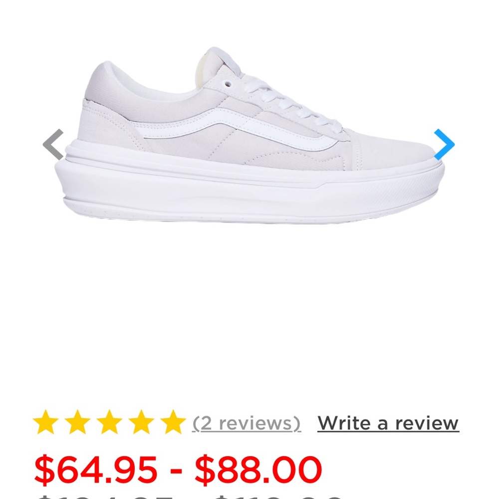 Vans old school Overt CC shoe